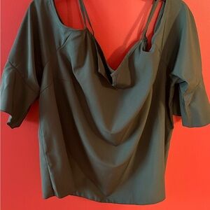 SHEIN Chic Green Blouse